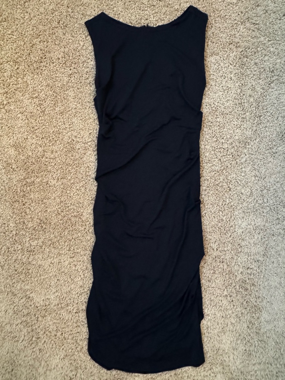 Nicole Miller Black Sleeveless Sheath Dress